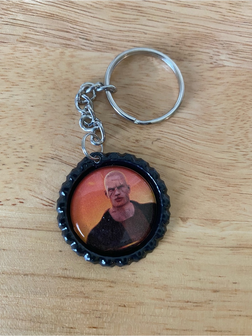 Custom Keychain Bottle Cap Photo